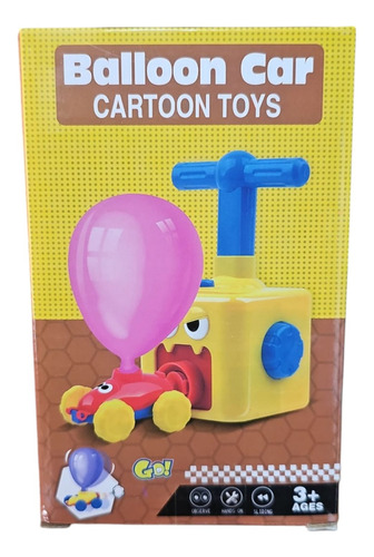 Bombin Lanzador De Autos, Juguete Didáctico Con Globos