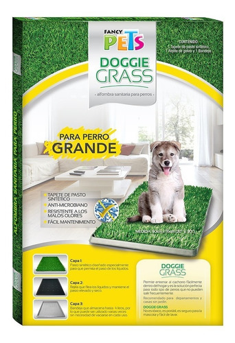Tapete Entrenador Para Perro Grande Doddie Grass Pasto