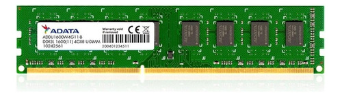 Memoria RAM Premier  4GB 1 Adata ADDX1600W4G11