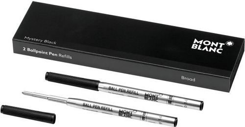 Tinta Set Repuesto Boligrafo Montblanc - Fine Mystery Black