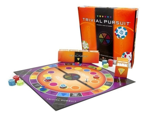 Juego Mesa Trivial Pursuit, Español, +16 Años, 2-6 Jugadores
