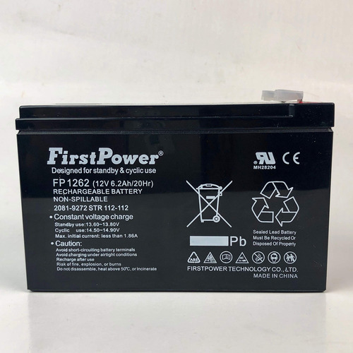Bateria Recargable (10 Ah 12 V 20 Primera Potencia)