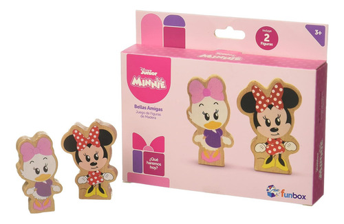 Figuras De Madera Funbox Disney De Minnie Y Daisy 3+