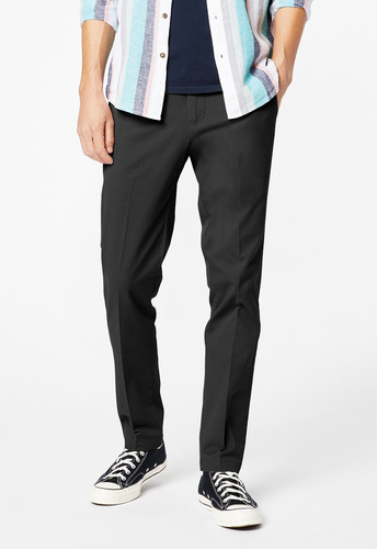 Pantalón Workday Slim Fit Negro Dockers