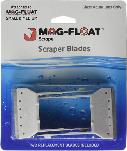 Mag-float Scrape Scraper Blades Small Medium 2 Pack