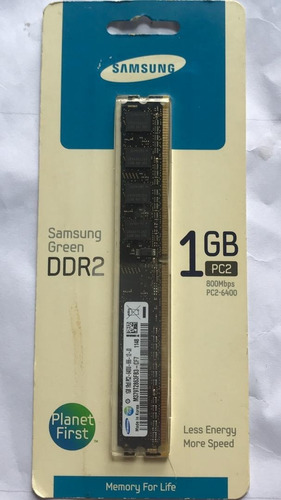Memoria Ram Samsung  Ddr2 1 Gb 800 Mbps Pc2-6400 Para Pc