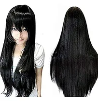 Comprar Peluca Cosplay Recta Larga Anogol Peluca Sintética Peluca Co