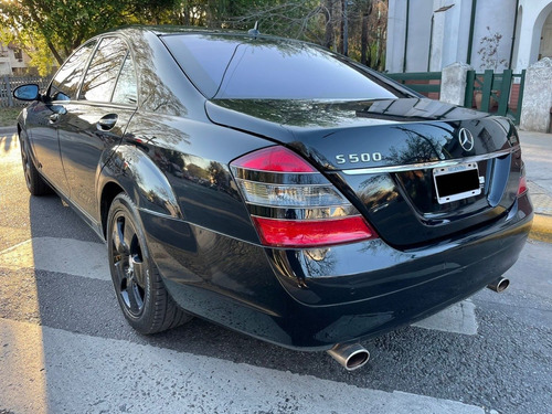 Imagen 5 de 13 de Mercedes Benz S 500 2008 Negro Obsidiana