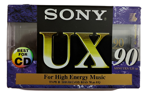 Fita K7 Sony Ux 90