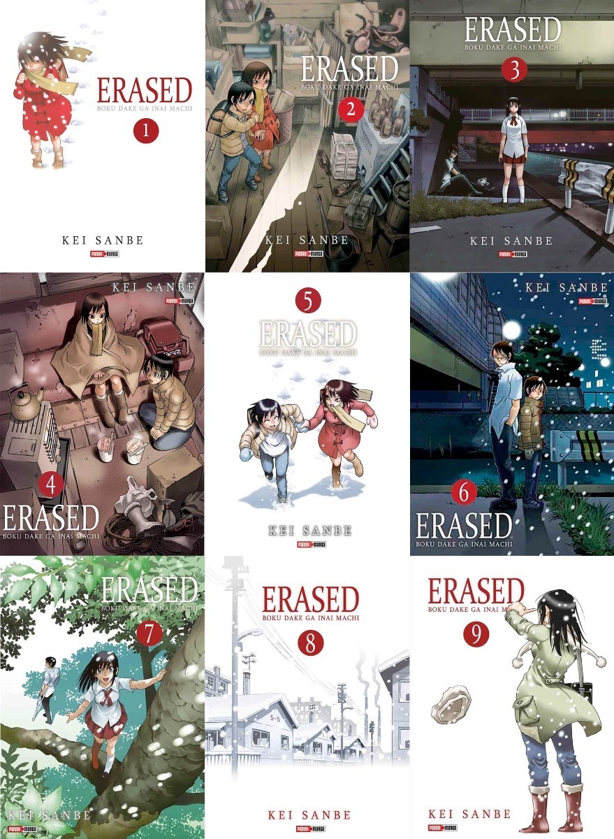Erased Paquete Manga Completo Envío gratis