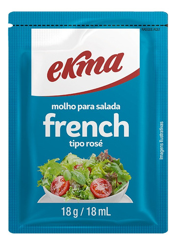 Molho Para Salada French Sachê 42x18g - Ekma Receba