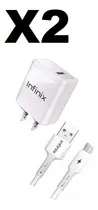Comprar 2 Cargadores Original Infinix Carga Rapida Micro V8 - Tipo C