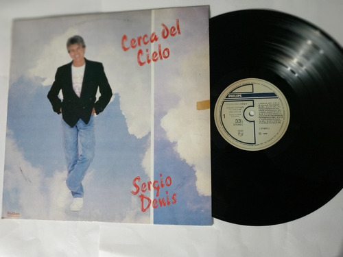 Música Disco Vinilo, Sergio Denis, Cerca Del Cielo (Usado)