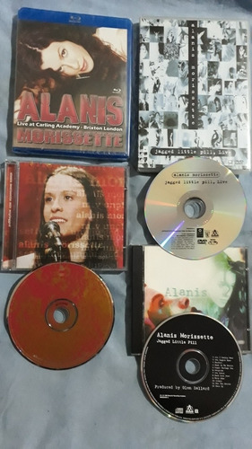 Dvd+blu-ray+cd Alanis Morissette Jagged Little Pill/live A3