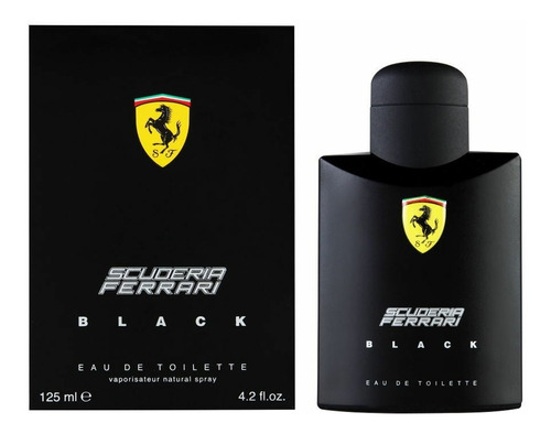 Ferrari Black Scuderia 125ml Edt    Silk Perfumes Original