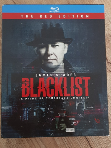 Blu-ray The Blacklist - 1 Temporada (the Red Edition)