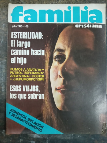 Imagen 1 de 4 de Familia Cristiana Nº 7 * Julio 1975 *