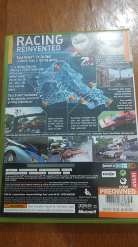 Test Drive Unlimited (Usado)