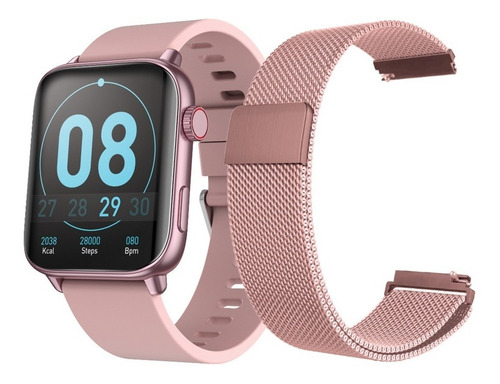 Imagen 1 de 2 de Smartwatch Inteligente Q3 Notificacion Presión Llamadas