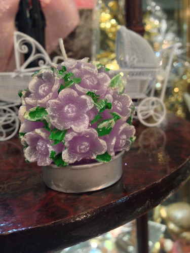 Velas Decorativas De Arte Sacro En Forma De Bouquet Floral