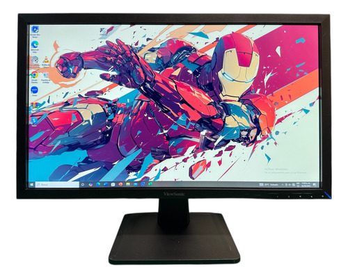 Monitor View Sonic 24 Display Port, Vga Y Dvi (Usado)