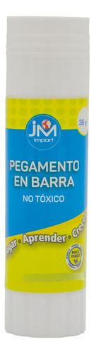 Pack 10 Adhesivo Barra 36 Gr - Jm Color Blanco