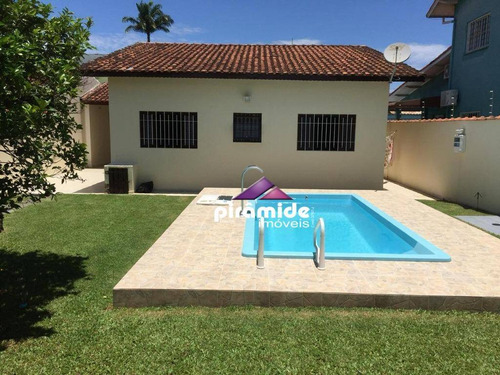 Casa Com 3 Dormitórios À Venda, 135 M² Por R$ 550.000,00 - Pontal De Santa Marina - Caraguatatuba/sp - Ca5896