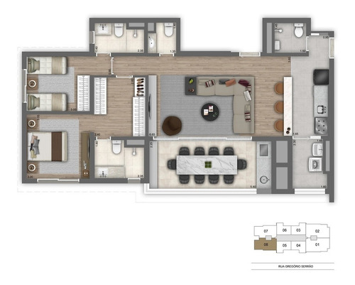 Imagem 17 de 19 de Apartamento Residencial Para Venda, Vila Mariana, São Paulo - Ap8400. - Ap8400-inc