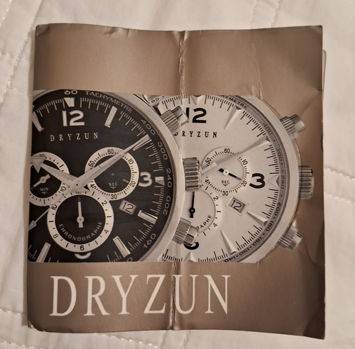 Relógio Dryzun + Caixa + Manual (Usado)