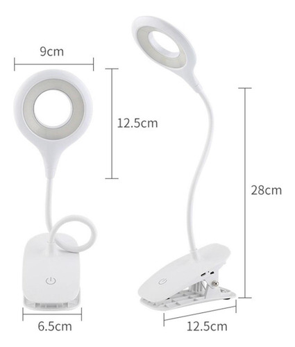 G Luz De Lectura Recargable, Luz De Libro Con Protección