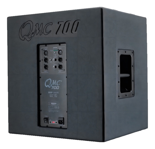 Subwoofer Activo Qmc700 18 700w 126db Color Negro Negro