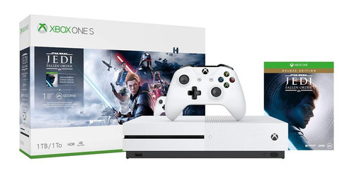 Xbox One S 1tb + Juego Star Wars Jedi: Fallen Order - Bundle
