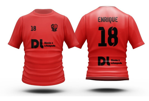 Imagen 5 de 8 de Remeras Futbol 5 Personalizadas