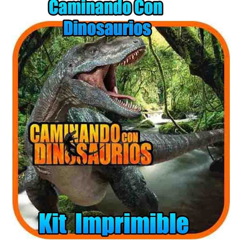 Kit Imprimible De Lujo De Caminando Con Dinosaurios | Cuotas sin interés