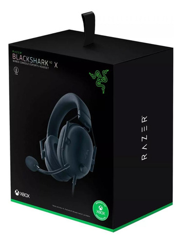 Headset Gamer Razer Blackshark V2 X, Xbox/pc, 3.5mm