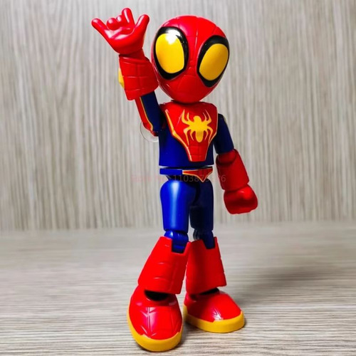 Spider Shinn Figura De Acción Blokees Spidey And His Friends 22 Spider