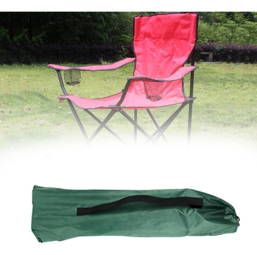 2 Bolsa Para Silla De Camping, Organizador Portátil Verde