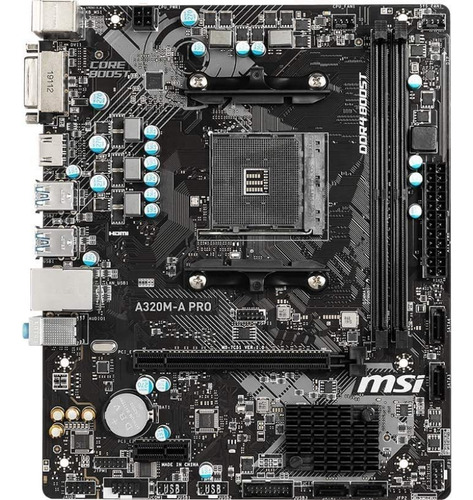 Msi Amd Proseries A320 1, 2 Y 3 Generación Con Compatible