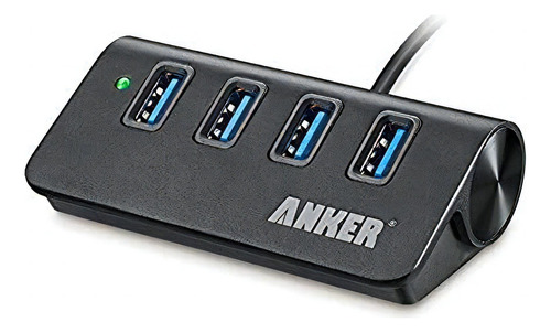 Anker Hub De Datos Portátil Unibody De Aluminio Usb 3.0 De 4
