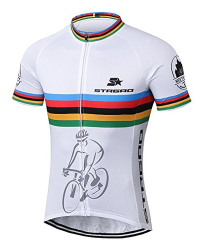 Jersey Ciclismo Manga Corta Hombre Talla Xl