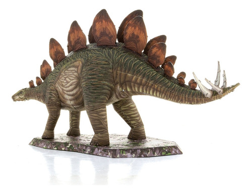 Maqueta Metálica Stegosaurus 3d Metal Earth Argentina