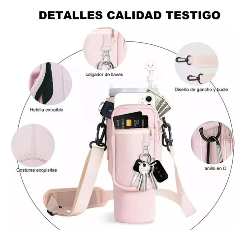 Funda De Transporte Para Botellas De Agua, Correa De Neopren