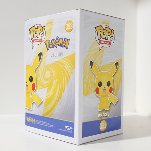Funko Pop! Games Pokemon - Pikachu 353 Flocked Gamestop (Usado)