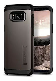 Funda De Spigen Tough Armor Para Samsung Galaxy S8, Gris