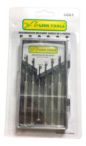 Set 6 Mini Desarmadores Precisión Herramienta Básica Taller