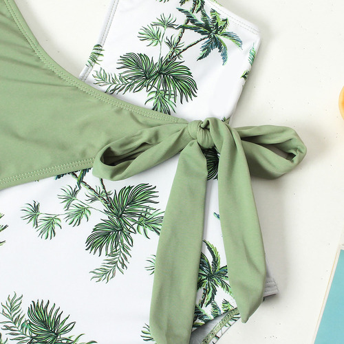 Traje Baño C Para Niña, Verano, Bonito Estampado, Bikini, .