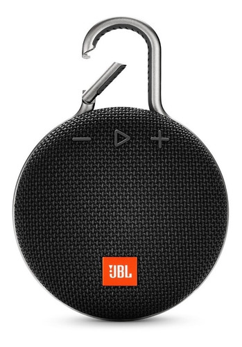 Parlante Portatil Jbl Clip 3 Bluetooth Waterproof Negro