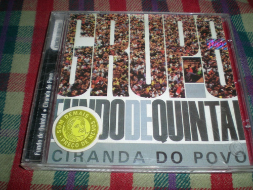 Grupo De Quintal / Ciranda Do Povo Cd Made In Brazil (22)