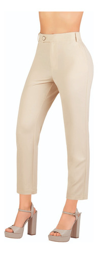 Pantalon Mujer Color Beige 901-36