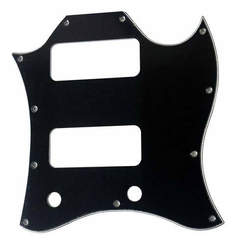 Para Us Gibson Sg P90 Guitarra Pickguard Sin Agujero